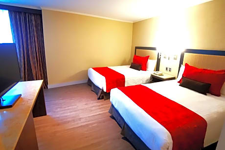 Room Two Double Beds Premium