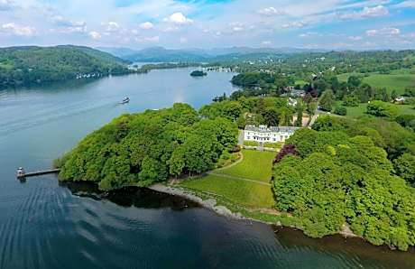 Storrs Hall Hotel on the shore of Lake Windermere