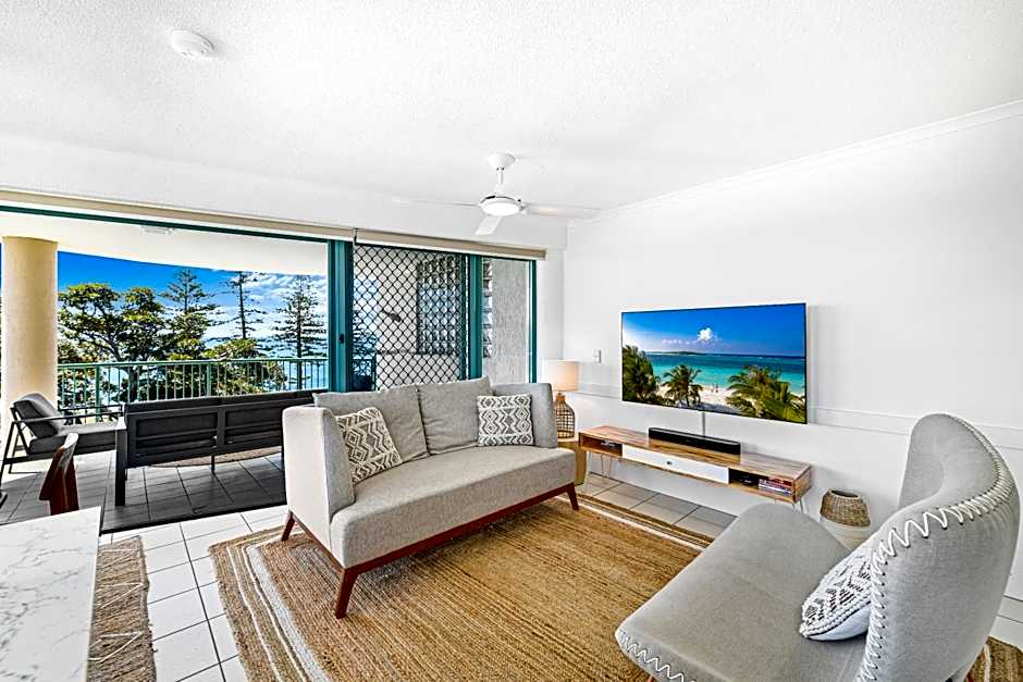 The Norfolks on Moffat Beach