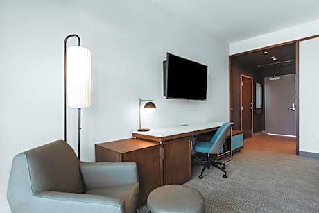 Larger King Room with Roll-In Shower and Sofa Bed - Mobility Access