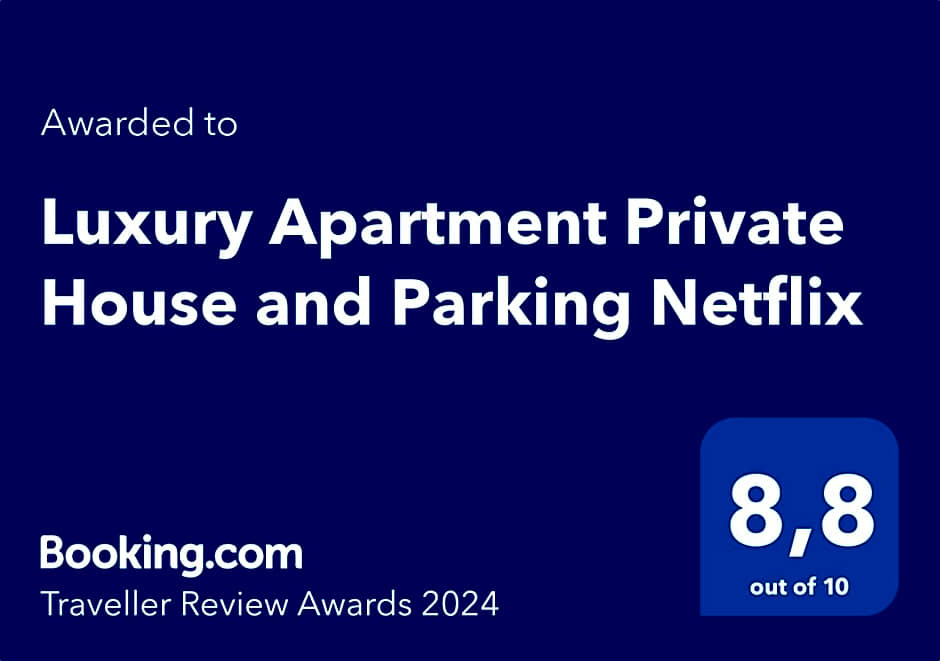 Luxury Apartment Private House and Parking Netflix