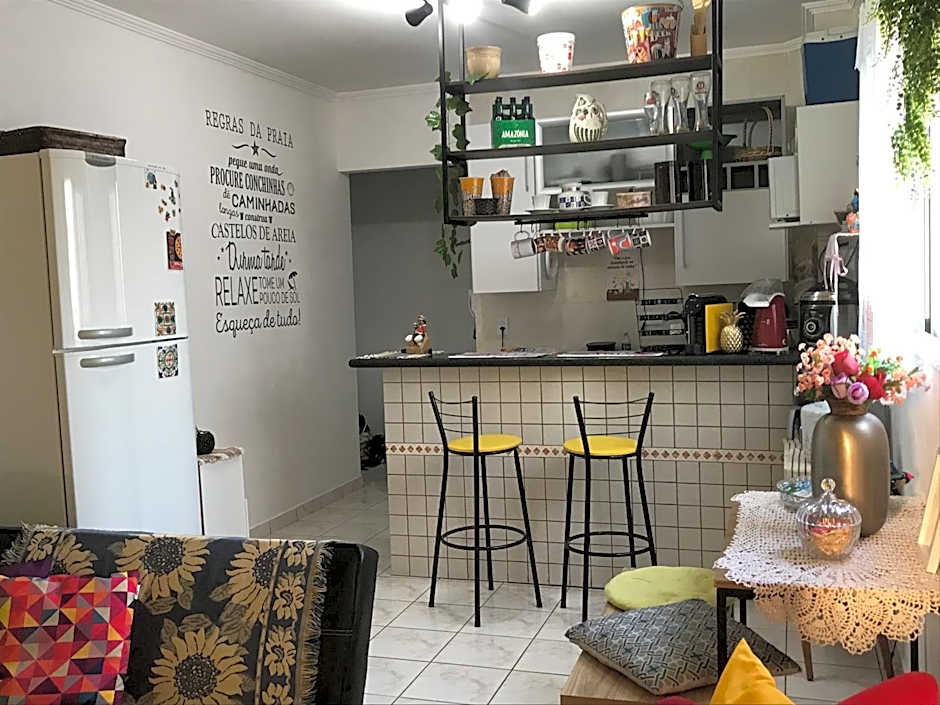 Apto Vista Mar 50m da Praia com estacionamento - O Cantinho da Sol