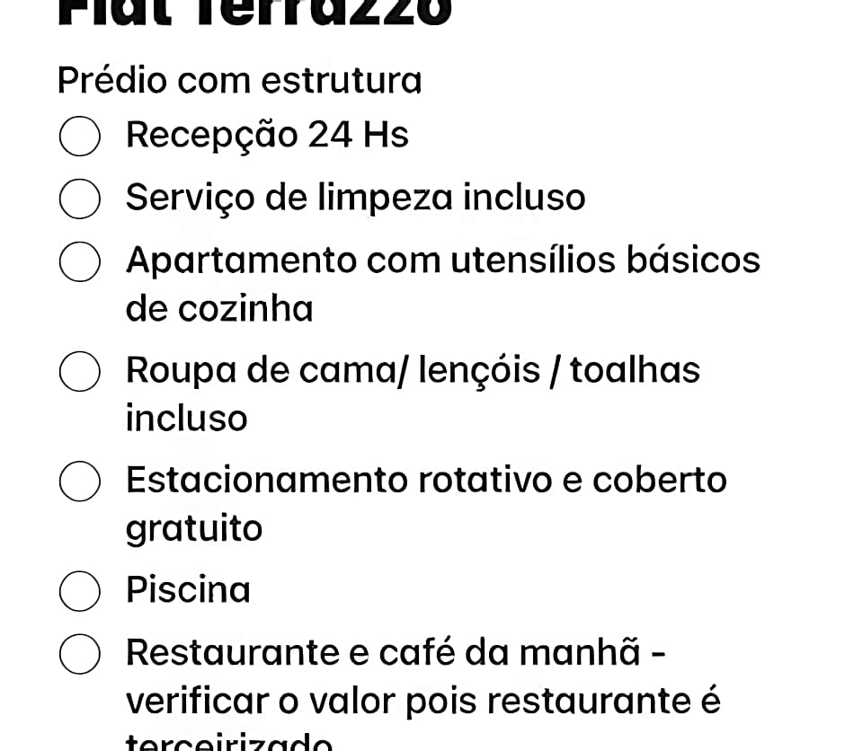 Flat no Terrazzo perto do mar