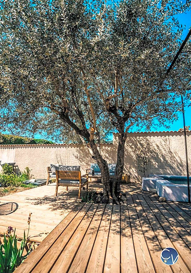 Maison de village avec piscine