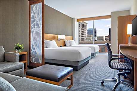 Standard Queen Room with Two Queen Beds and Sofa Bed