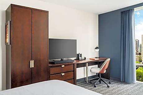 1 King Bed, City View, Sofa bed, High Floor