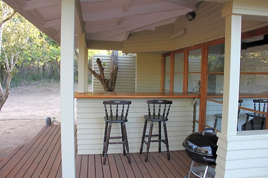 Khangela Private Game Lodge - Self Catering - Bedrooms are 3 Separate Chalets - Hluhluwe