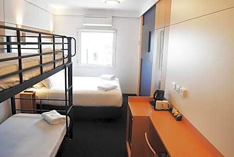 Standard Family Room with One Queen and Double Deck Bunk Beds