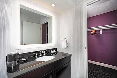 1 King Bed 1 Bdrm Ste High Floor City Vw
