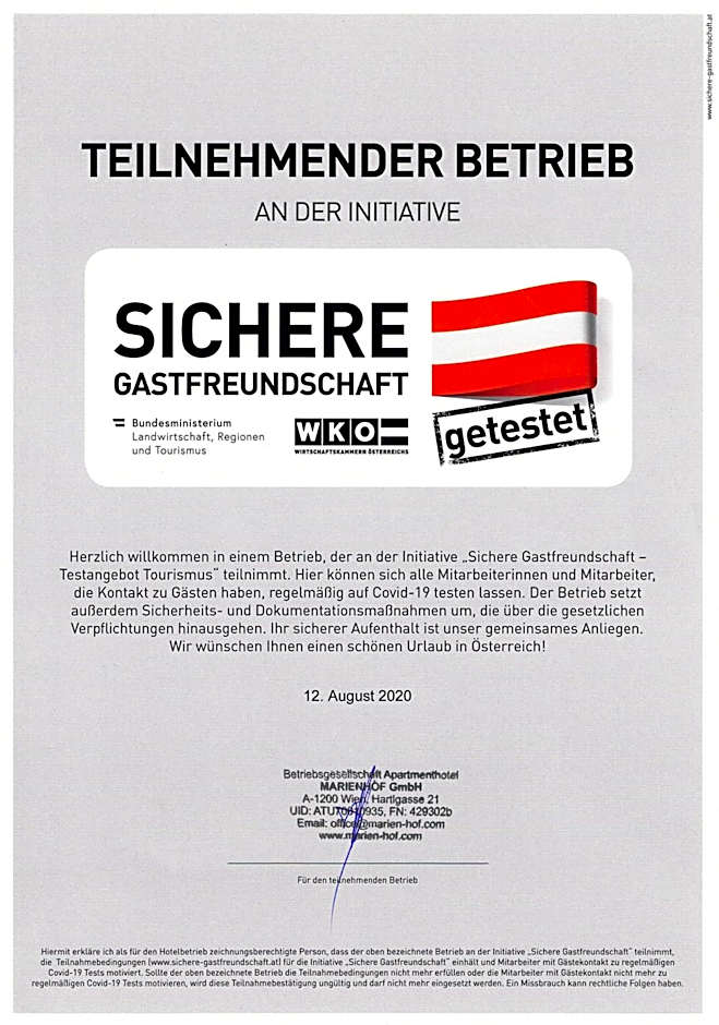 Appartement Hotel Marien-Hof