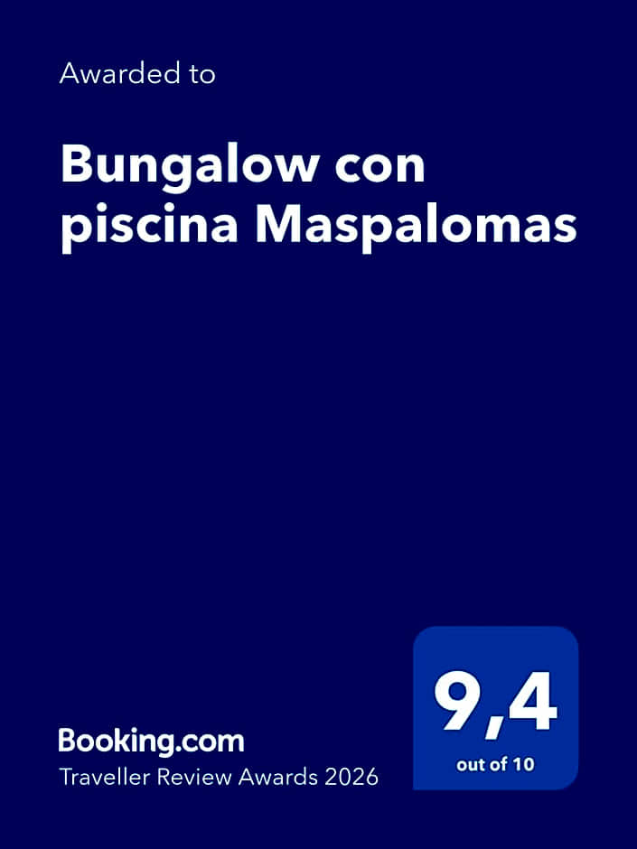 Bungalow con piscina Maspalomas
