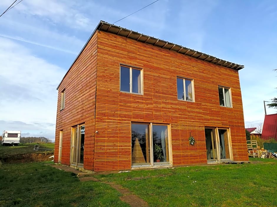 Maison ecologique en paille