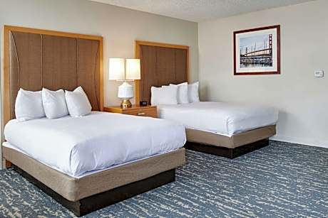 Double Room with 2 Double Beds and Balcony