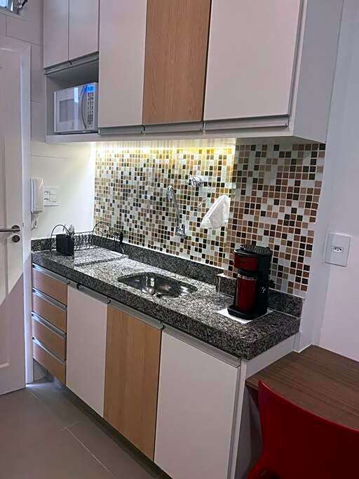 Estúdio aconchegante em Santos na praia do Embaré