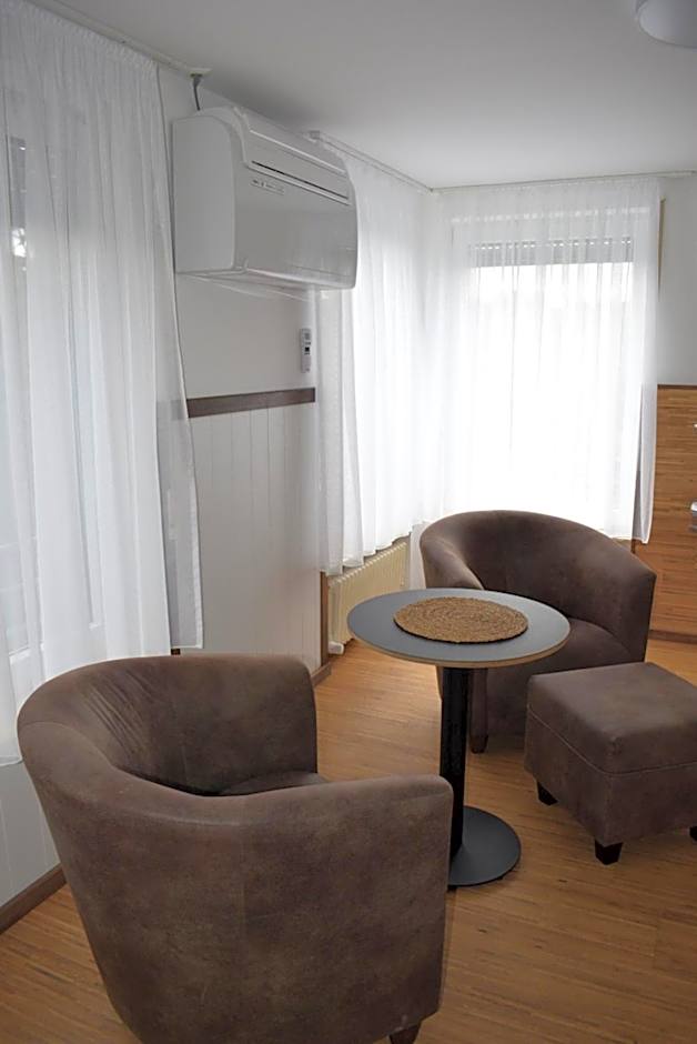 Apartments mit Klimaanlage am Neckarufer, Schöne Aussicht