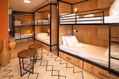 Bed in 8-Bed Dormitory Room