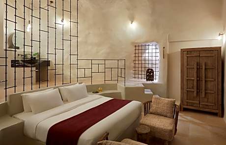 Nykteri Deluxe Suite with Private Heated Indoor Cave Pool