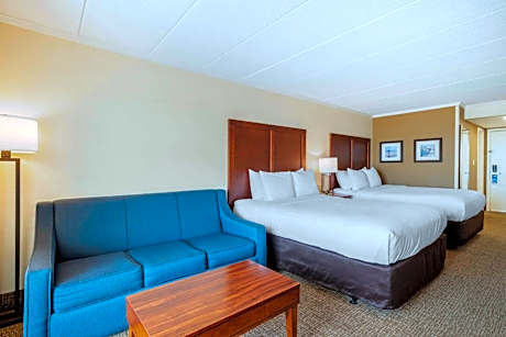 Two Queen Beds with 1st floor Pool View