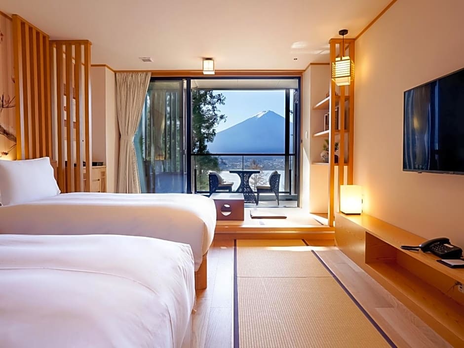 Kumonoue Fuji Hotel Premium room - Mt Fuji view with open-air bath