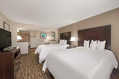 Queen Room with Two Queen Beds with Sofa Bed