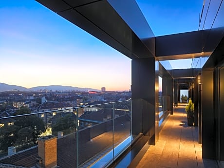 One-Bedroom Suite with Terrace and Vitosha View