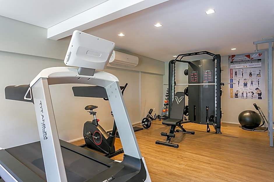 Studios Rio Branco by Viva - Prédio moderno, aptos com cama king-size no centro de Floripa