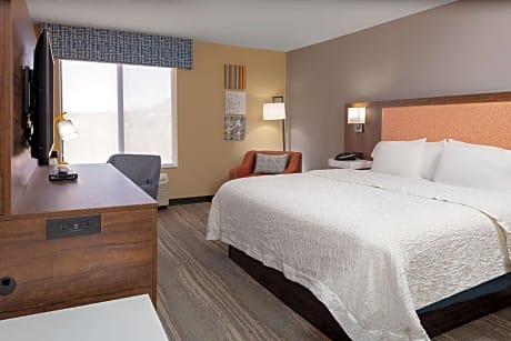 1 King Mobility/hearing Acc Ri Shower Nosmok Vis Firealrm/door/phn Alrt/hdtv Microwv/fridge/free Wi-