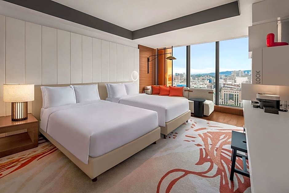 Photo 1 of 8 of 2 Double Beds Guestroom, City View