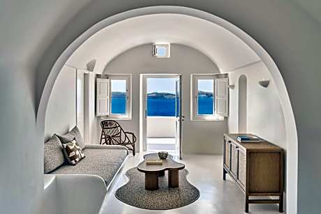 All 2 Senses Suite, 2 Bedroom Suite, Caldera view, Sea view