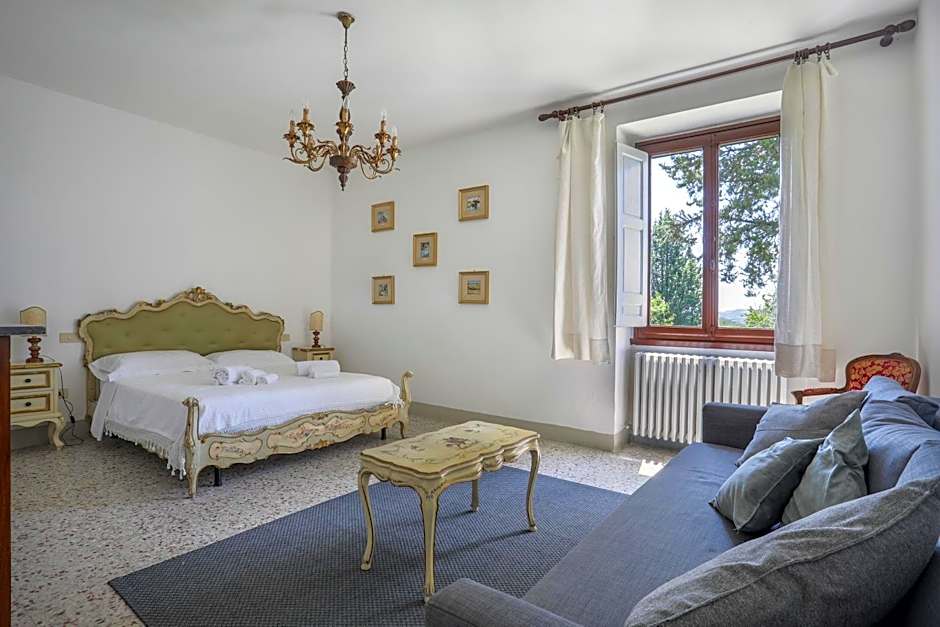 Appartamento con piscina GRAZIA a 10 minuti da FIRENZE, vista campagna