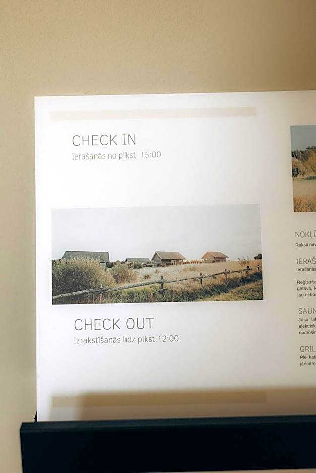 Durbes Atvari - brīvdienu mājas ar saunu