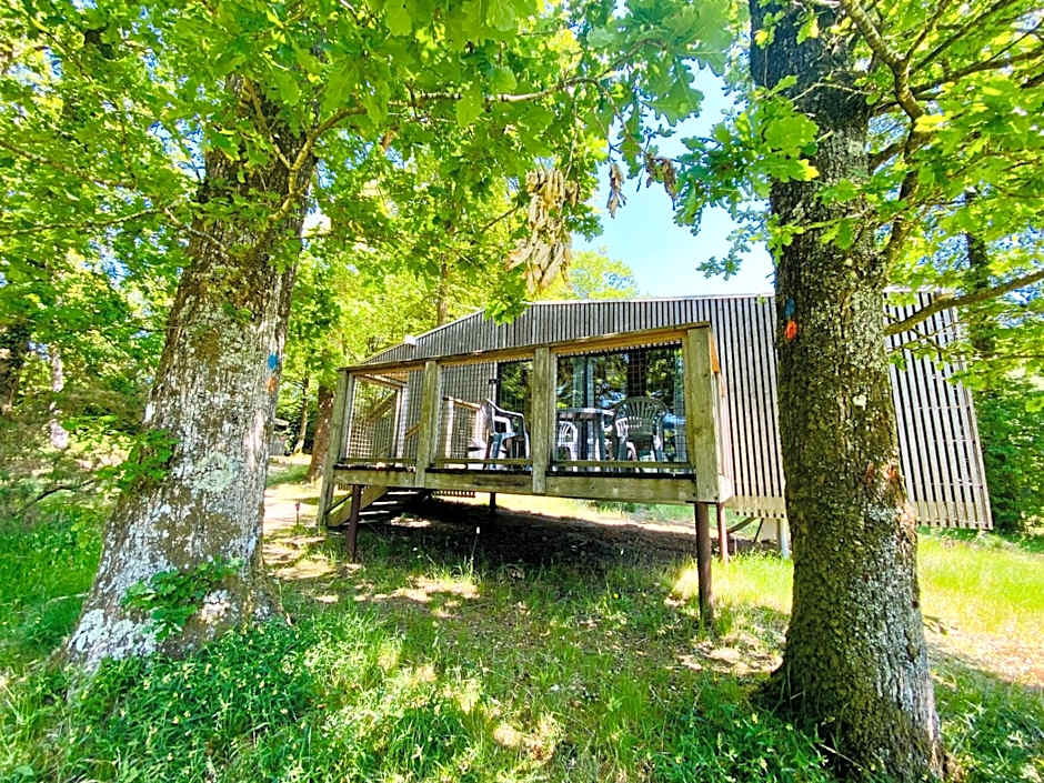 L'étape en forêt