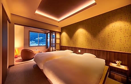 Momose Or Chihako Room With Natural Hot Spring And Semi-Open-Air Bath