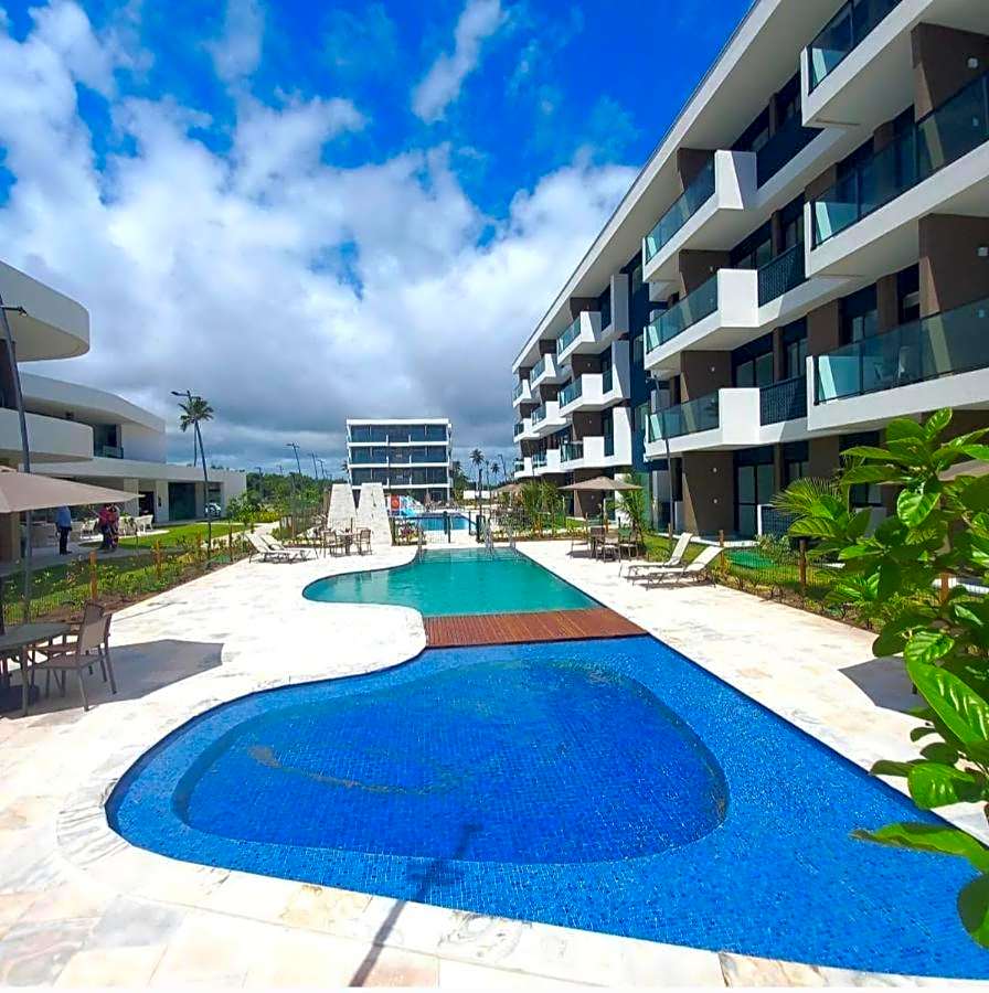 Studio em Porto de Galinhas - vista p Piscina