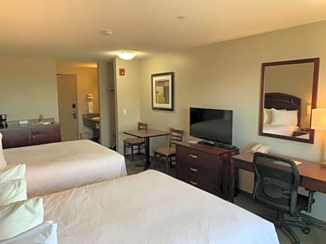 2 Queen Beds - Non-Smoking, Flat Screen Television, Microwave And Refrigerator, High Speed Internet Access, Continental Breakfast