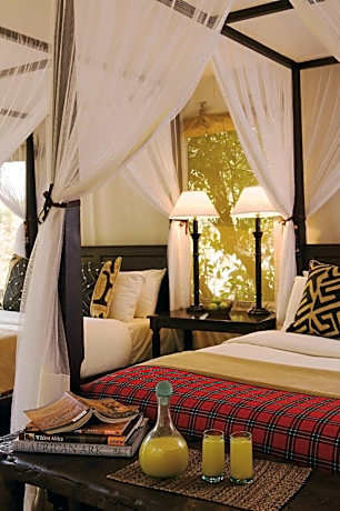 Riverfront Tent with Two Queen Beds