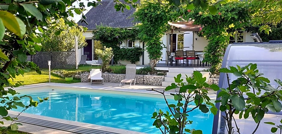 Au Coeur Du Bien Etre, chambre d'hôtes avec piscine chauffée et couverte, SPA, sauna, massages