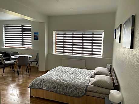 Family Room with Mountain View