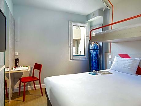 Triple Room with One Double Bed and One Bunk Bed