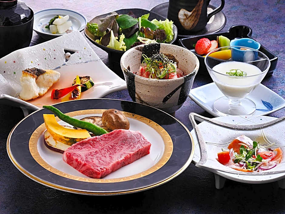 Hotel Seiryu Japanese Spa inn with spectacular view in Osaka