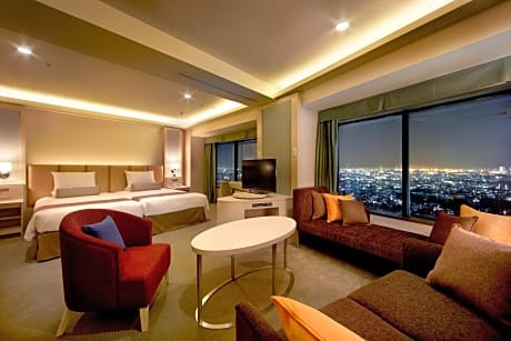 High Floor - Superior Twin Room (36th-37th Floor)  - Non-Smoking