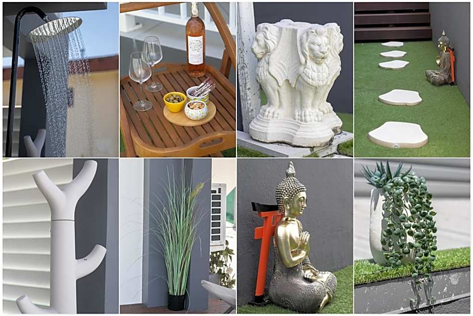 Villa Gosier T3 COSY JACUZZI - ROMANTIQUE