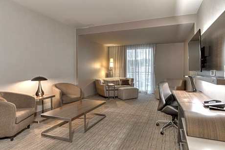 One-Bedroom King Suite with Mountain View and Sofa Bed