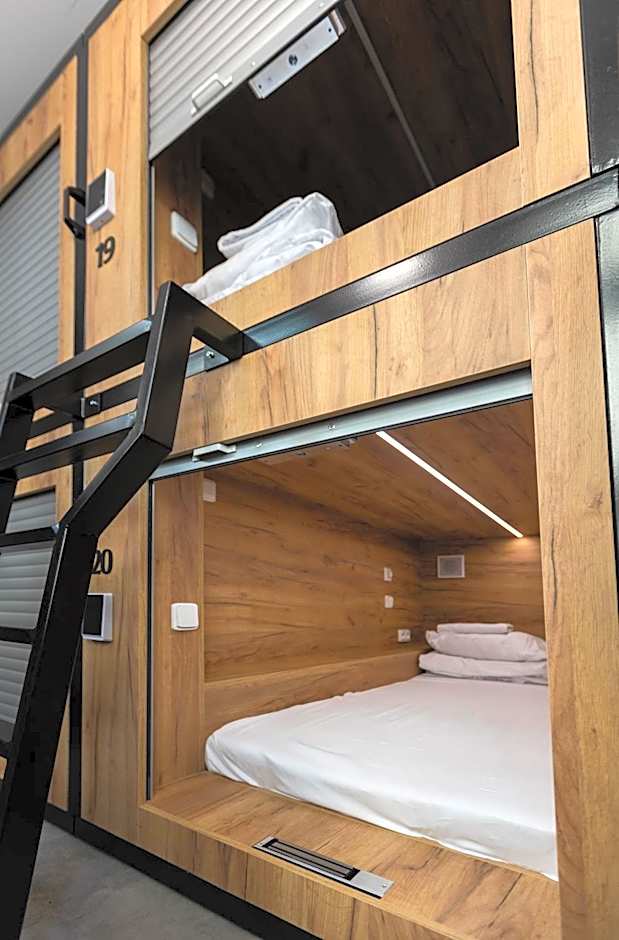 Capsule hostel Andel Centre SPIRIT