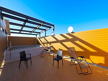 Sauna & Capsule Hotel Rumor Plaza (Male Only) - Sky Open-air bath
