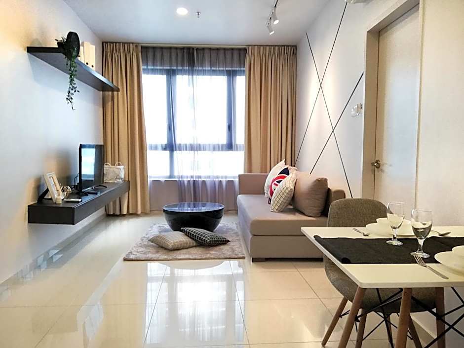 I City Residence, 2 Bedroom 4-6 Pax unit, Walking to Theme n Water Park & Shopping Mall