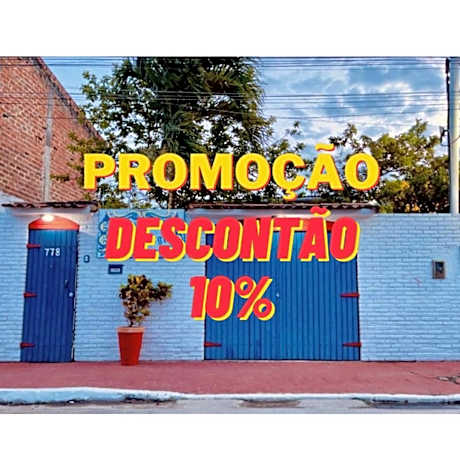 Pousada Hostel São Jorge ------Quartos priv com ar condicionado Liberado das 20h as 08 30hs 1 minuto a pé da praia