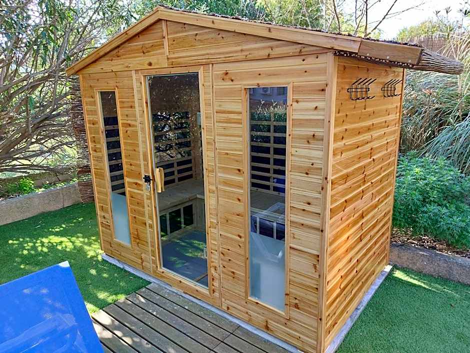 Les Jardins de Bormes, hôtel de charme et détente, espace bien-être avec sauna & jacuzzi