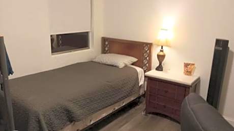 Single Bed in Female Dormitory Room