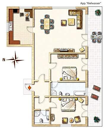 Apartment with Terrace